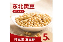 黄豆5斤装黑龙江大豆农家黄豆打豆浆发豆芽用豆东北黄豆大豆杂粮